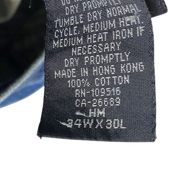 Vtg Victorinox Jeans Mens 34x26 Straight Leg Classic Fit Denim Swiss Army Casual - Picture 14 of 16